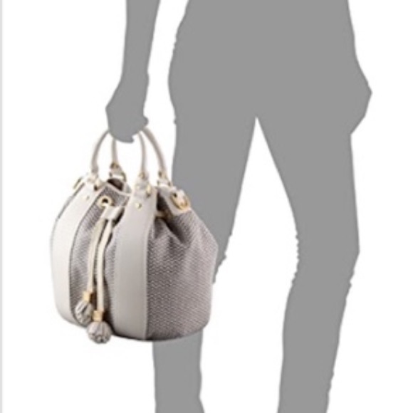 Tory Burch Drawstring Bucket Bag with Tassels - Picture 2 of 16